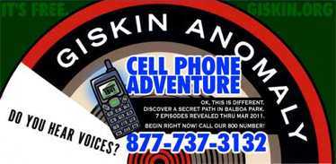 Fig 2: Balboa Park’s Giskin Cell Phone Adventure 