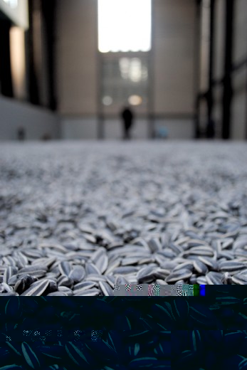 Fig 1: Ai Weiwei’s Sunflower Seeds in the Turbine Hall