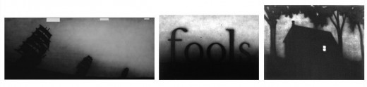 Fig 5: Silhouette Paintings by Ed Ruscha
