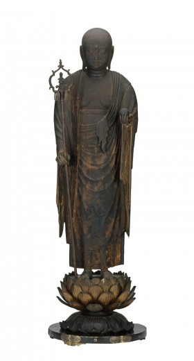 Fig 2: Kshitigarbha Bodhisattva (Jizo Bosatsu), Indianapolis Museum of Art
