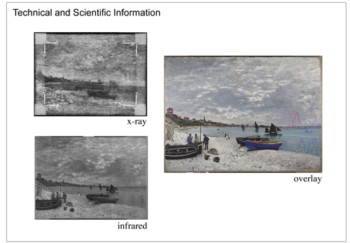 Fig 3: Technical imagery reveals the artist’s process and techniques