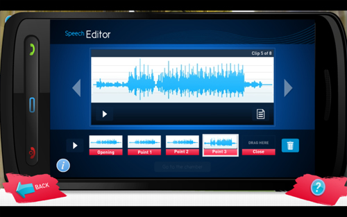 Fig 4: MP For A Week speech-making activity