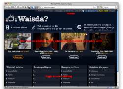 Waisda? Homepage