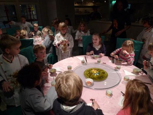 Restaurant in exhibition