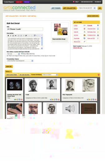 Art Collector Set Editor