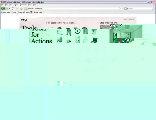 CCA Actions Screenshot 1