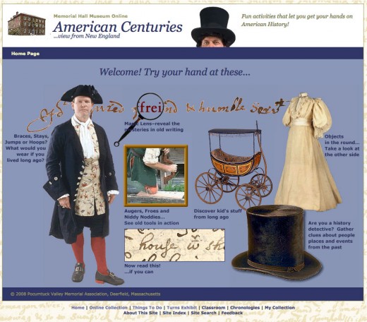 American Centuries Kids' Home Page