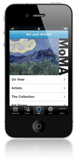 MoMA's iPhone App: Art