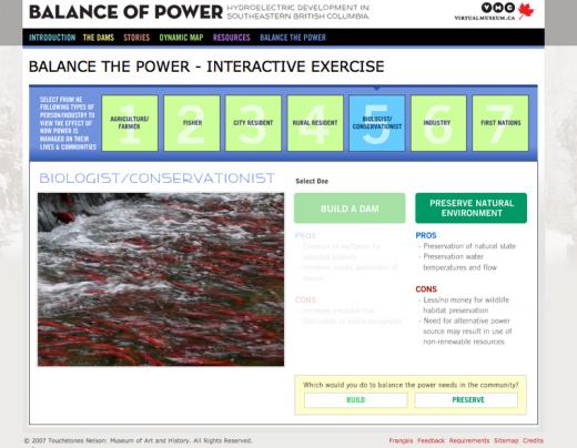 Balance of Power biologist