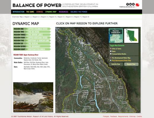 Balance of Power Map