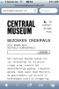 Centraal Museum mobile interface 2