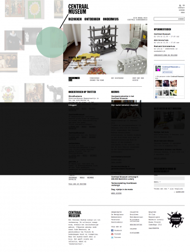 Centraal museum web interface