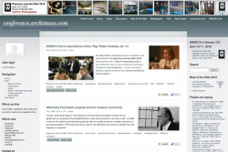 past version of conference.archimuse.com