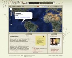 Doménech, F., MisterDarwin.eu: A Web Exhibition Based On 2.0 Interactivity: Figure 1 Doménech, F., MisterDarwin.eu: A Web Exhibition Based On 2.0 Interactivity: Figure 1