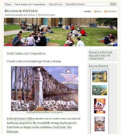 Dulwich OnView art competition