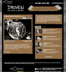 Driven: Trues Stories of Inspiration main page