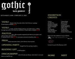 Gothic: Dark Glamour extras