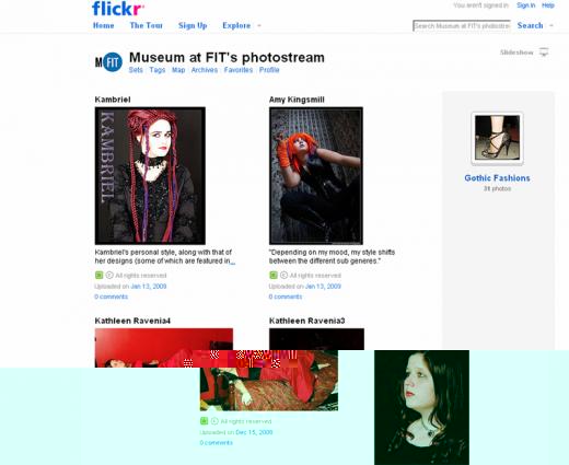 Gothic: Dark Glamour flickr