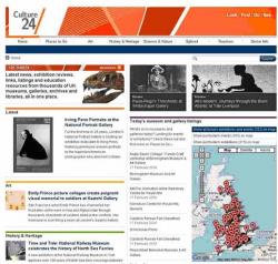 Culture24 Homepage