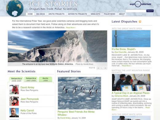 Ice Stories - Home Page