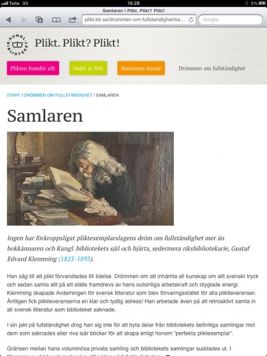 Plikt. Plikt? Plikt! | Article view on iPad