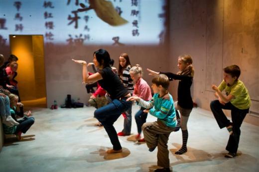 Kungfu in exhibition