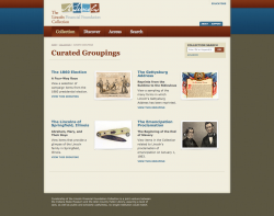 LincolnCollection.org Curated Groupings of Objects