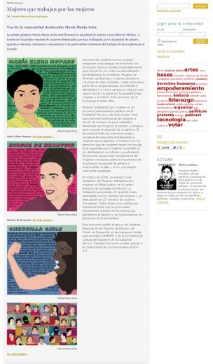 Maria Maria Acha Rodriguez - Women Working for Women
