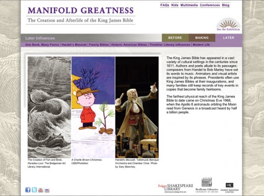 Manifold Greatness Later Influences Manifold Greatness Later Influences