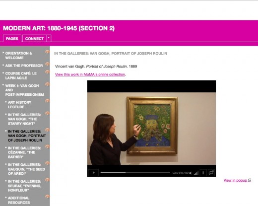 MoMA Courses Online