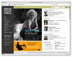National Portrait Gallery homepage