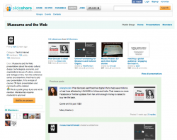 Museums and the Web on Slideshare