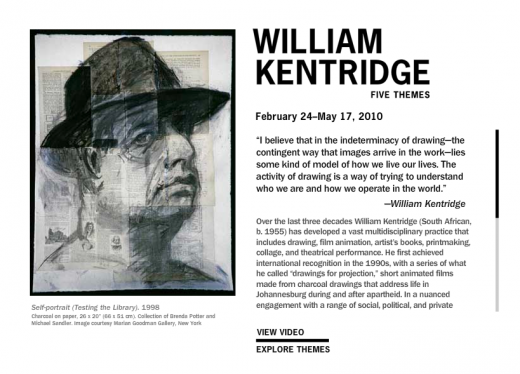 William Kentridge: Five Themes, Museum of Modern Art