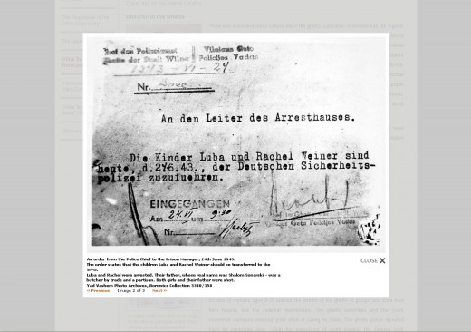 The Jerusalem of Lithuania: The Story of the Jewish Community of Vilna - Pop-up
