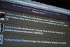 On-line conversation about MW2009  tracked in the Twitterfall