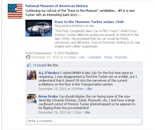 Facebook conversations
