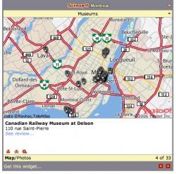 schmap montreal museum map: Montreal museums in the Schmap widget.