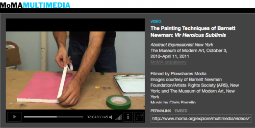 Abstract Expressionist New York, Painting Techniques Videos