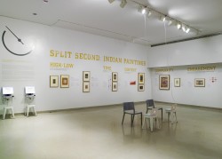 Split Second: Indian Paintings Exhibition: controversial and dynamic responses during the evaluation process, accompanied by a visualization and analysis of the data collected.