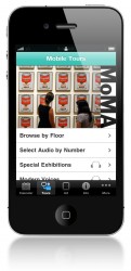 MoMA's iPhone App: Tours