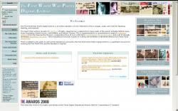 First World War Poetry Digital Archive home page