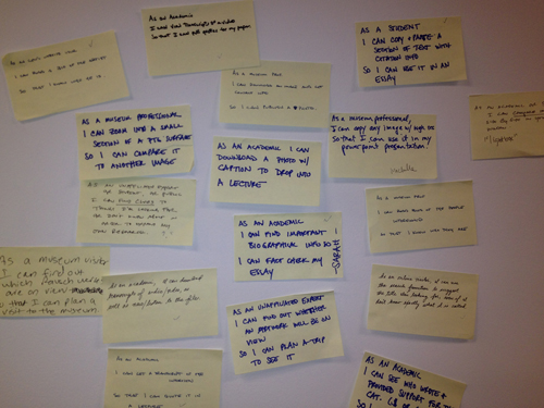 Figure 2: Mad-lib stories from the SFMOMA Getty Online Scholarly Catalogue Initiative project