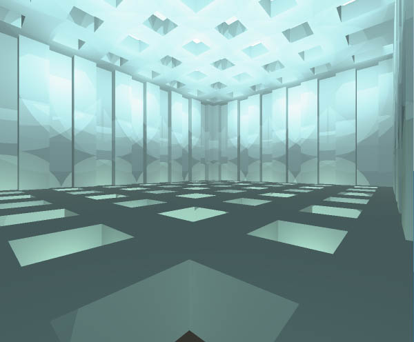 Swiss Virtual Museum  some sketches of the spaces