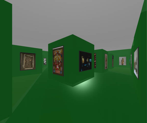 Swiss Virtual Museum  some sketches of the spaces