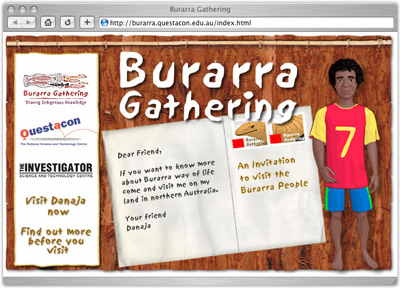 home page showing animated 16 year old character
