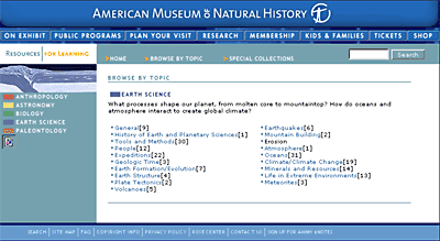 List of Topics Under "Earth Science"