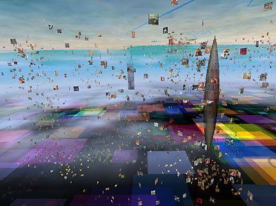 flying through the treasure room