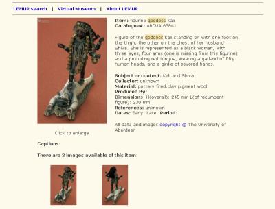 artefact record