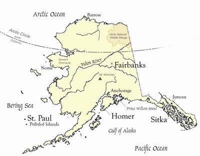 Mat pf Alaska