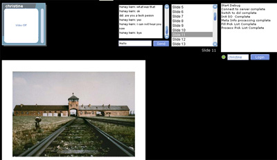 Images and text in the interface